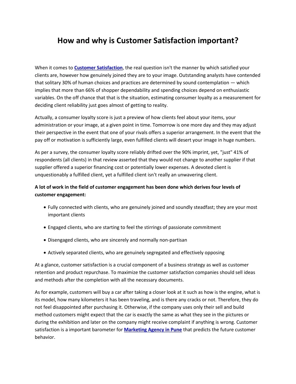 PPT - How and why is Customer Satisfaction Important? PowerPoint ...
