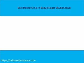 Best Dentist In Bapuji Nagar Bhubaneswar