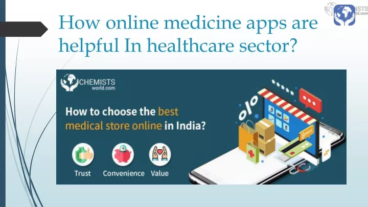 how online medicine apps are helpful in healthcare sector