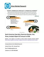 North American Specialty Chemicals Market Size, Share, Forecast to 2026