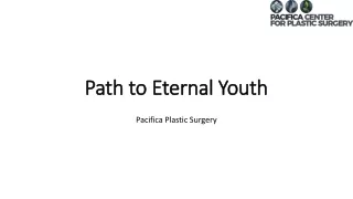 Path to Eternal Youth