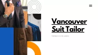 Vancouver Suit Tailor | Ferruccio Milanesi