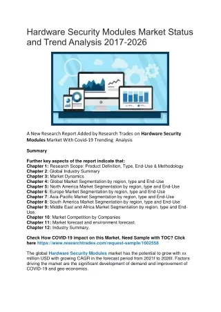 hardware security modules market status and trend