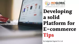 developing a solid platform for e commerce tips