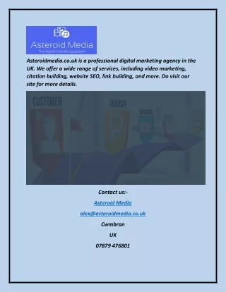 Top Digital Marketing Agency in UK | Asteroidmedia.co.uk