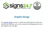 Graphic Design - slide 1