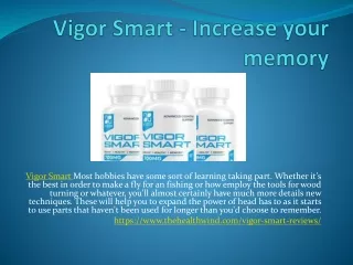 Vigor Smart - Boost Your brain Power
