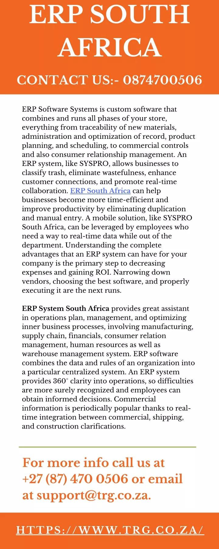 erp south africa