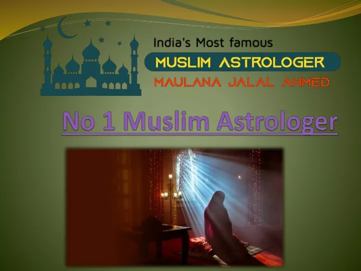 no 1 muslim astrologer