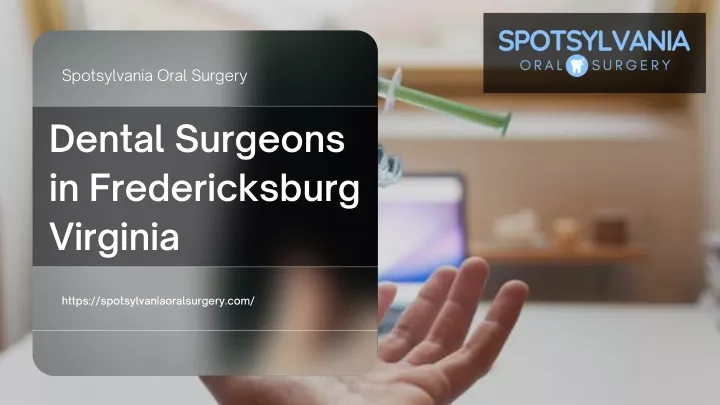 spotsylvania oral surgery