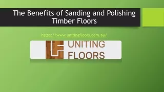 Commercial Timber Floor Sanding Melbourne by Uniting Floors