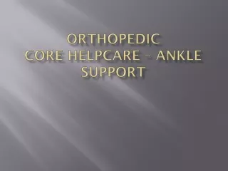 ANKLE SUPPORT