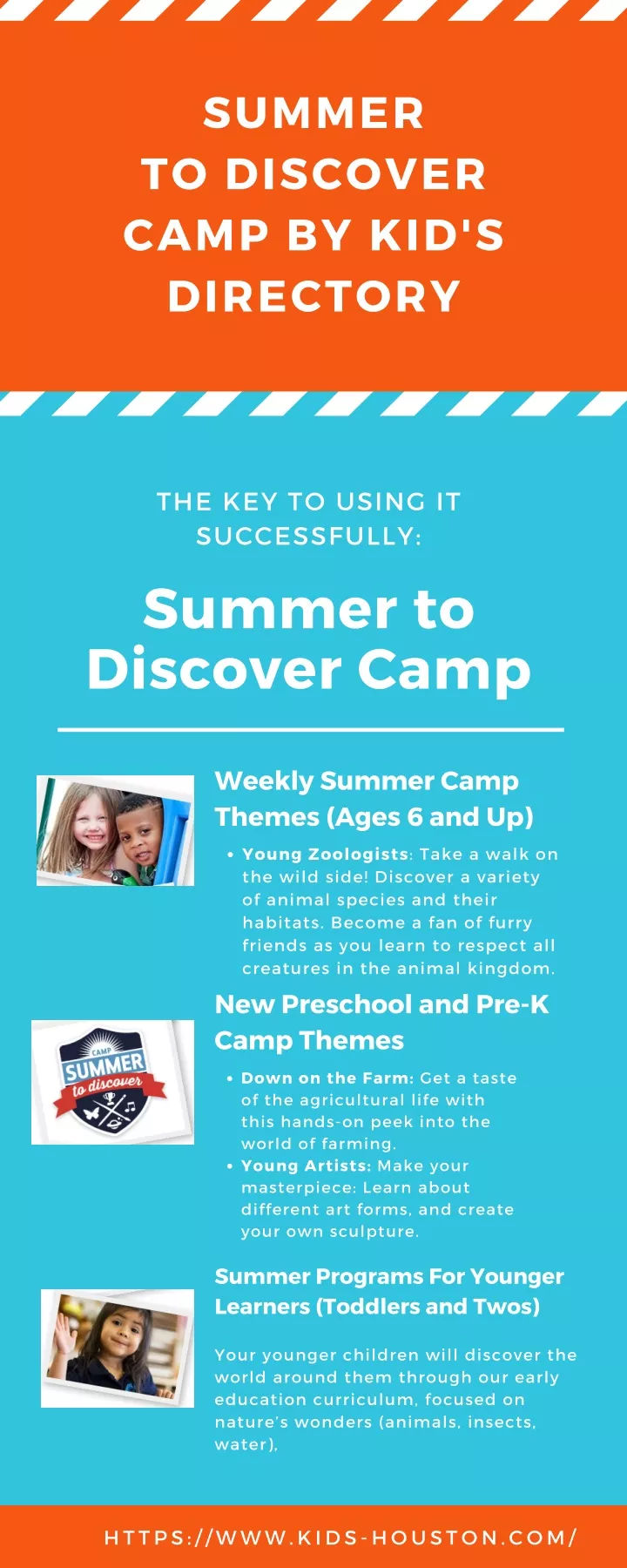 summer to discover camp by kid s directory