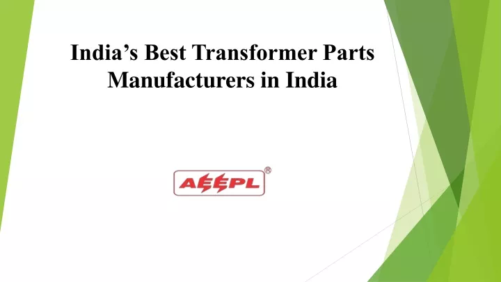 india s best transformer parts manufacturers