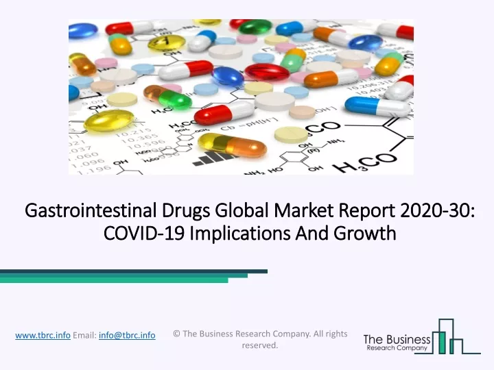 gastrointestinal drugs global market report 2020 30 covid 19 implications and growth