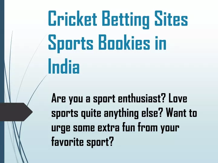 cricket betting sites sports bookies in india