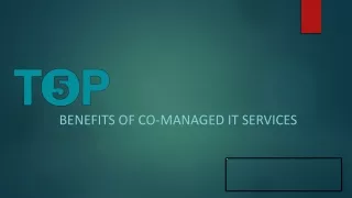 Top 5 Benefits of Co-Managed It Services