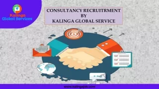 consultancy recruitment
