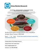 Modified Atmosphere Packaging Market Size, Competitive Analysis, Share, Forecast- 2020-2026 - slide 1