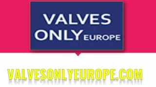 Valve manufacturer in Germany - Valves Only Europe
