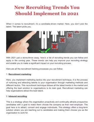 new recruiting trends you should implement in 2021