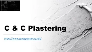 c c plastering