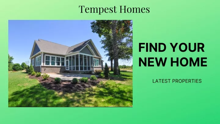 tempest homes