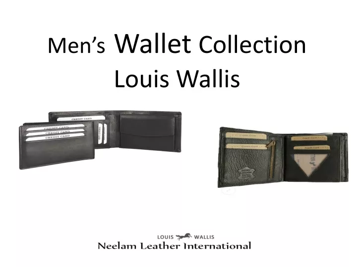 men s wallet collection louis wallis