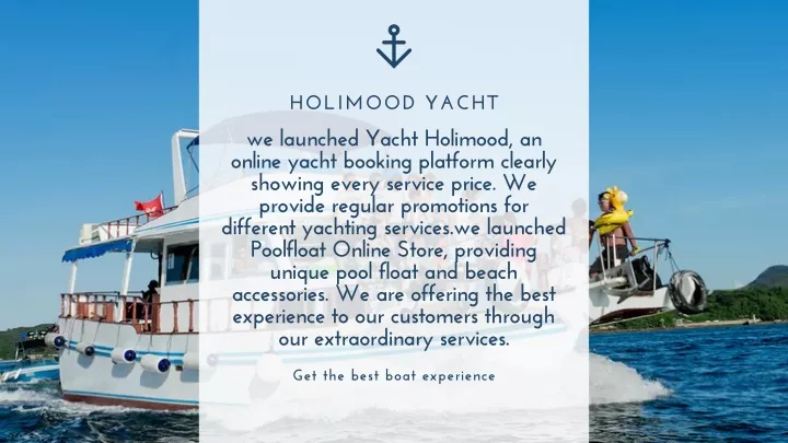 holimood yacht