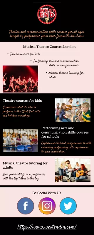 Musical Theatre Courses London