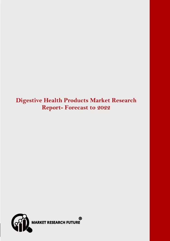 global digestive health products market research