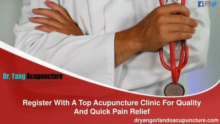 register with a top acupuncture clinic