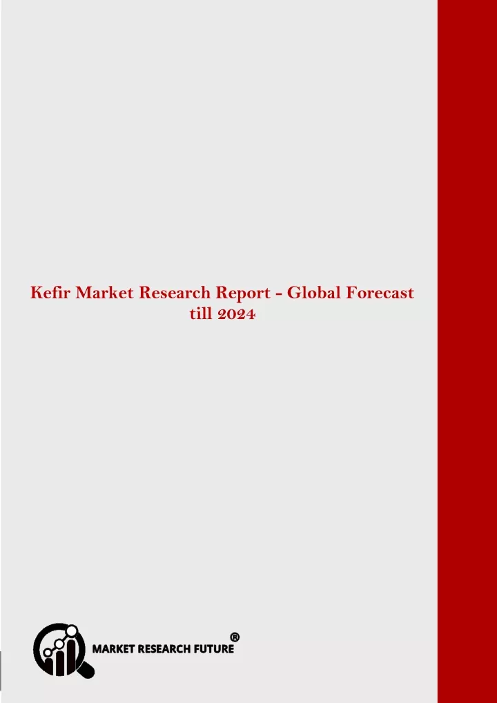 kefir market is expected to register a cagr
