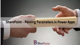 SharePoint - Passing Parameters in Power Apps - Blue Flame Labs