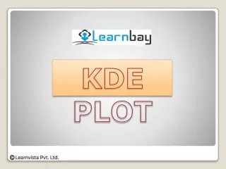 kde plot