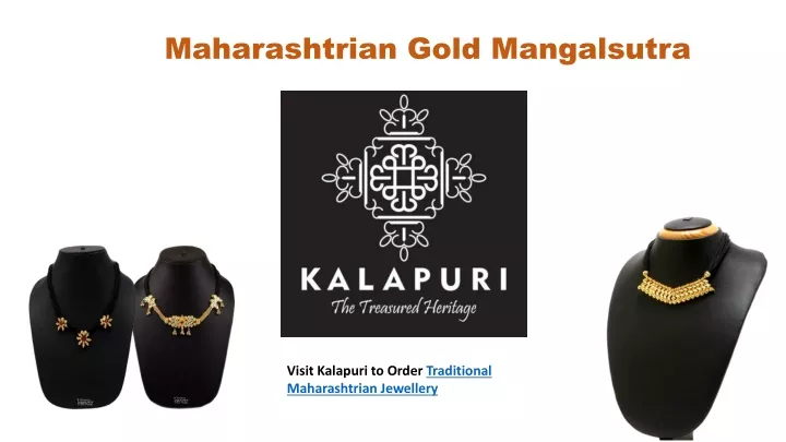 maharashtrian gold mangalsutra