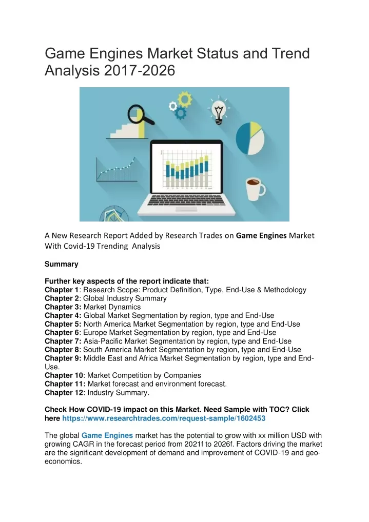 game engines market status and trend analysis