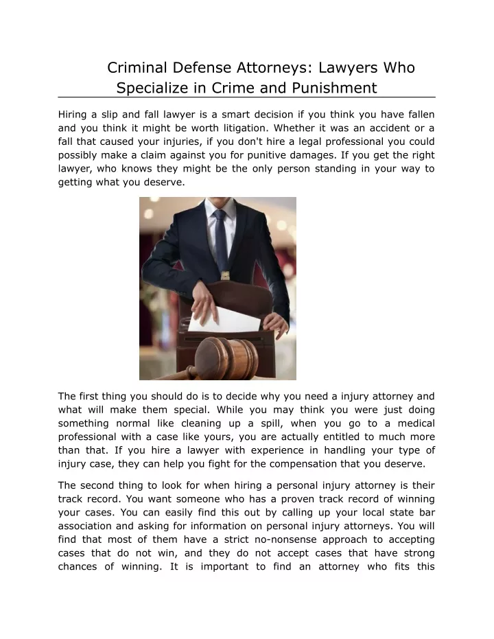 criminal defense attorneys lawyers who specialize