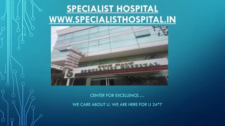 specialist hospital www specialisthospital in