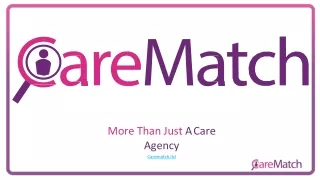Ongoing and Specialist Care - Carer service