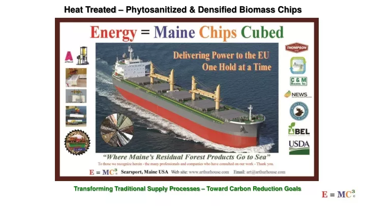 heat treated phytosanitized densified biomass