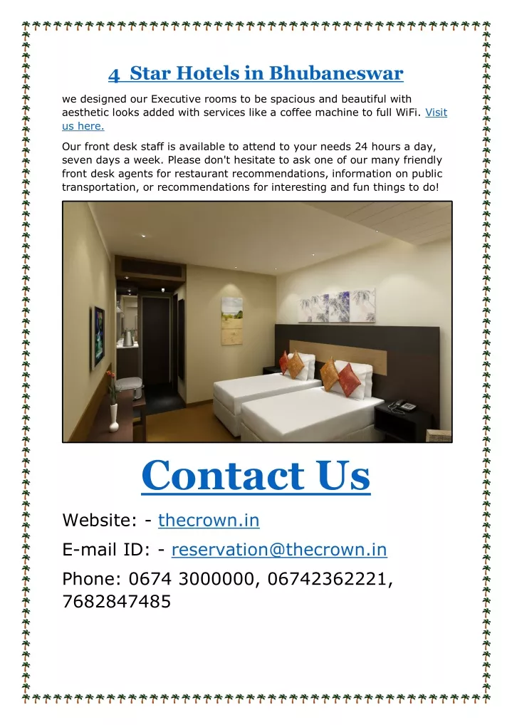 4 star hotels in bhubaneswar