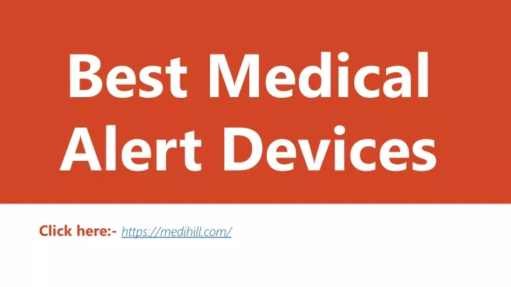 best medical alert devices