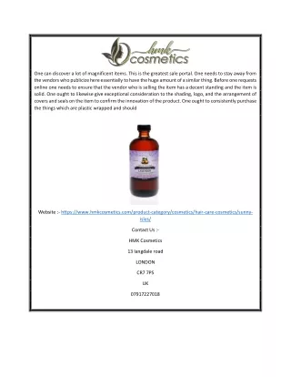 Buy Jamaican Black Castor Oil | Hmkcosmetics.com