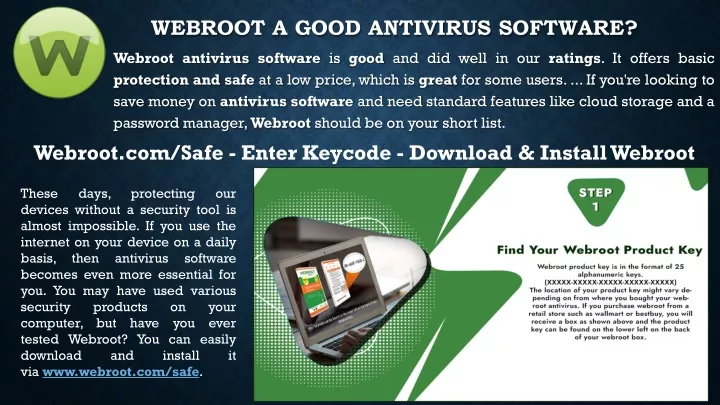 webroot a good antivirus software