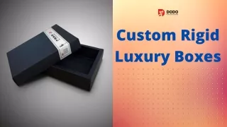 custom rigid luxury boxes