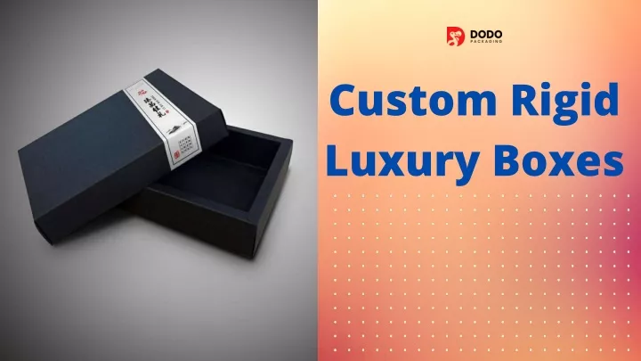 custom rigid luxury boxes
