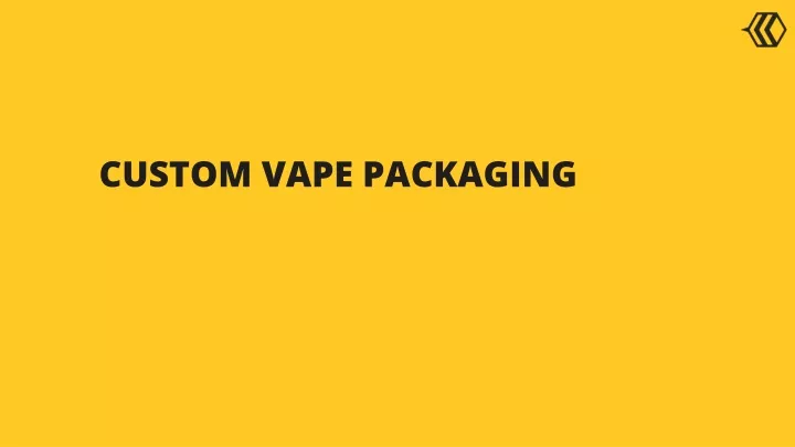 custom vape packaging