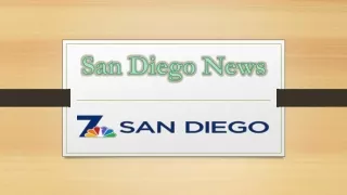 San Diego news daily