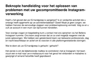 beknopte handleiding voor het oplossen